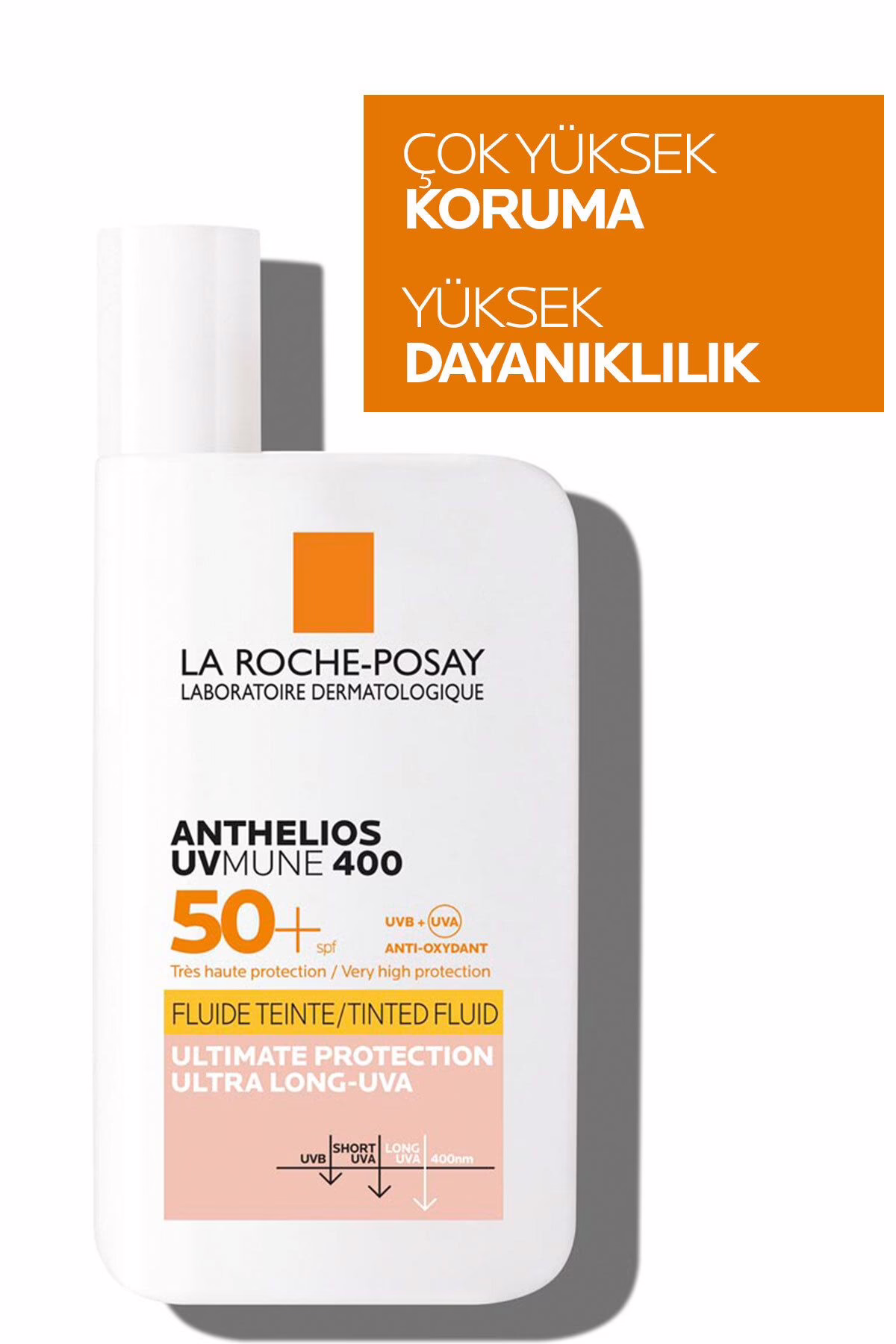 Anthelios UVmune 400 Invisible Fluid SPF50+ 50 ml | Hafif Akışkan Renkli Yüz Güneş Kremi 4 Anthelios UVmune 400 Invisible Fluid SPF50+ 50 ml | Hafif Akışkan Renkli Yüz Güneş Kremi