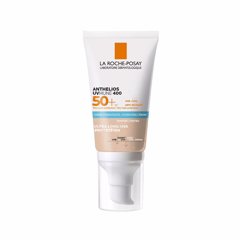 Anthelios UVMUNE 400 SPF50+ 50 ml | Renkli Nemlendirici Güneş Koruyucu Krem 1 Anthelios UVMUNE 400 SPF50+ 50 ml | Renkli Nemlendirici Güneş Koruyucu Krem