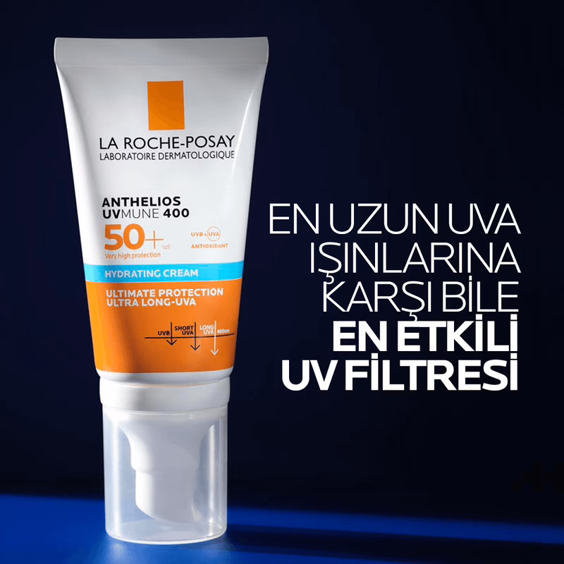 Anthelios Uvmune SPF+50 50ml | Hassas Ciltler Yüz Güneş Kremi 2 Anthelios Uvmune SPF+50 50ml | Hassas Ciltler Yüz Güneş Kremi