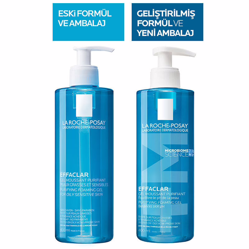 Effaclar Jel 400 ml | Yağlı ve Düzensiz Ciltler İçin Temizleme Jeli 2 Effaclar Jel 400 ml | Yağlı ve Düzensiz Ciltler İçin Temizleme Jeli