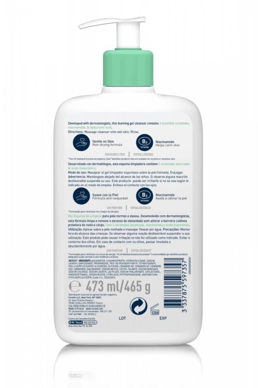 Köpüren Temizleyici 473ml | Nazik ve Derinlemesine Temizleyici Jel 2 Köpüren Temizleyici 473ml | Nazik ve Derinlemesine Temizleyici Jel