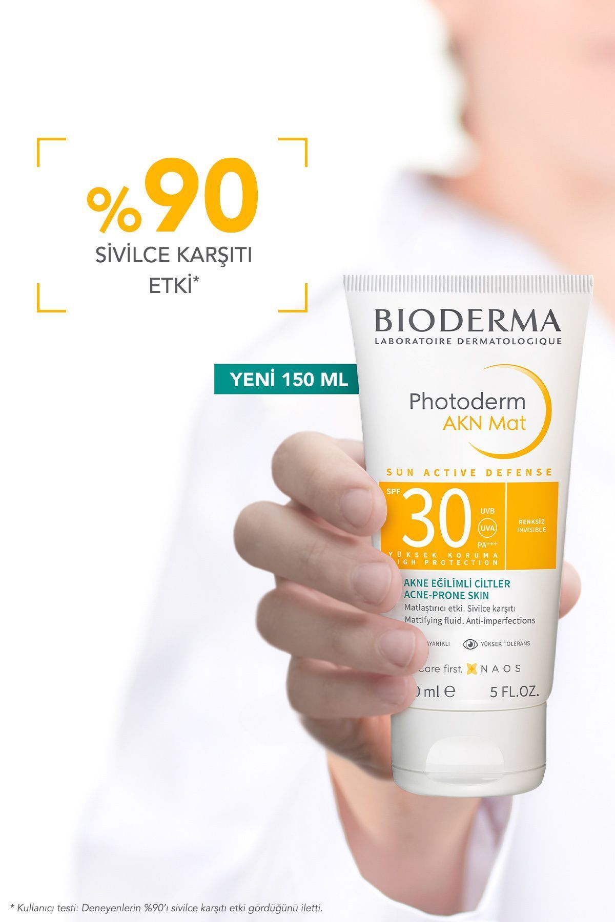Photoderm AKN 150ml | Mat Sivilce Karşıtı Güneş Kremi 3 Photoderm AKN 150ml | Mat Sivilce Karşıtı Güneş Kremi