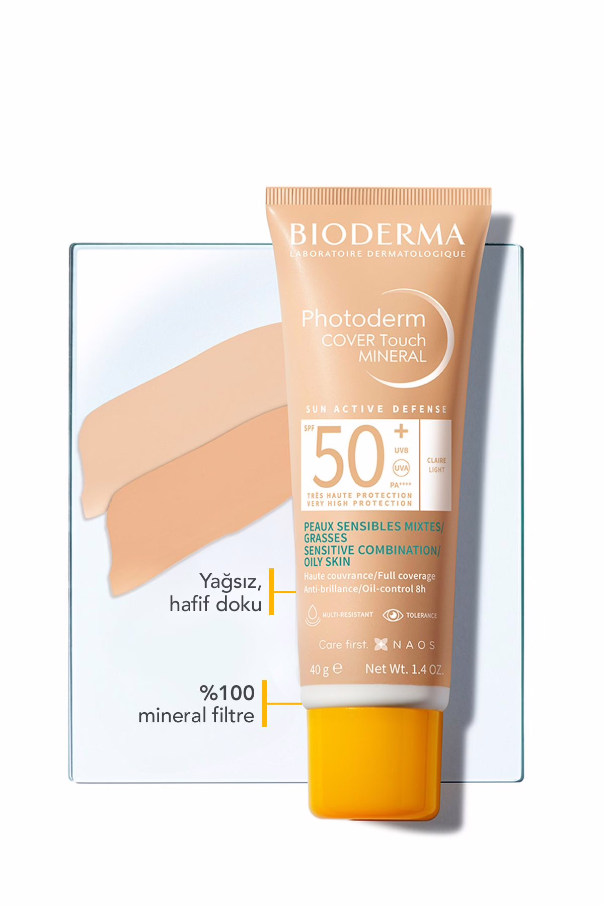 Photoderm Cover Touch Very Light Spf50 40 gr | Yoğun Kapatıcılı Renkli Güneş Kremi 5 Photoderm Cover Touch Very Light Spf50 40 gr | Yoğun Kapatıcılı Renkli Güneş Kremi