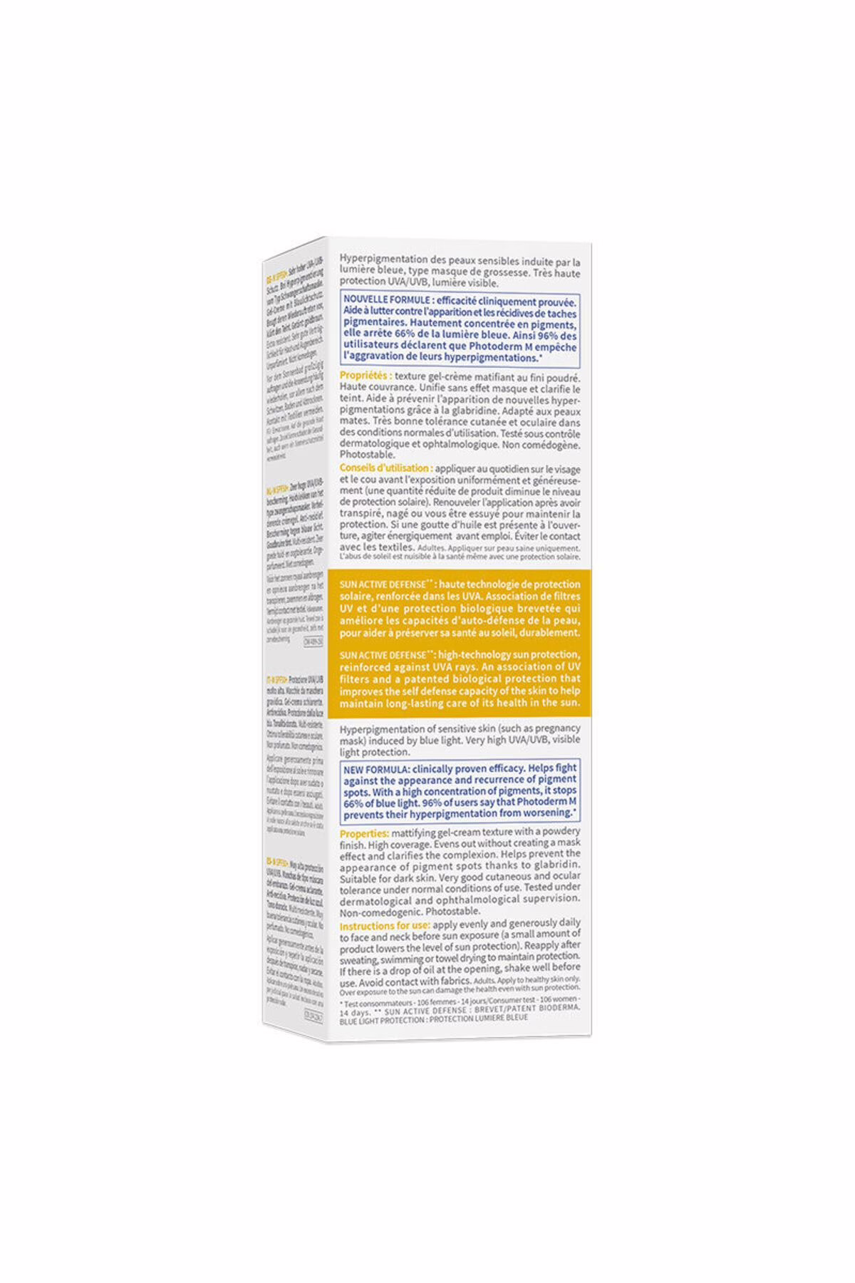 Photoderm M SPF 50+ Clarifying Cream 40 ml Golden | Lekeye Eğilimli Ciltler Mavi Işık Korumalı Güneş Kremi 5 Photoderm M SPF 50+ Clarifying Cream 40 ml Golden | Lekeye Eğilimli Ciltler Mavi Işık Korumalı Güneş Kremi
