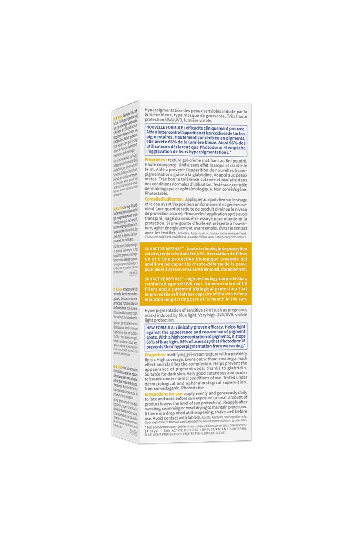 Photoderm M SPF 50+ Clarifying Cream 40 ml Golden | Lekeye Eğilimli Ciltler Mavi Işık Korumalı Güneş Kremi 5 Photoderm M SPF 50+ Clarifying Cream 40 ml Golden | Lekeye Eğilimli Ciltler Mavi Işık Korumalı Güneş Kremi