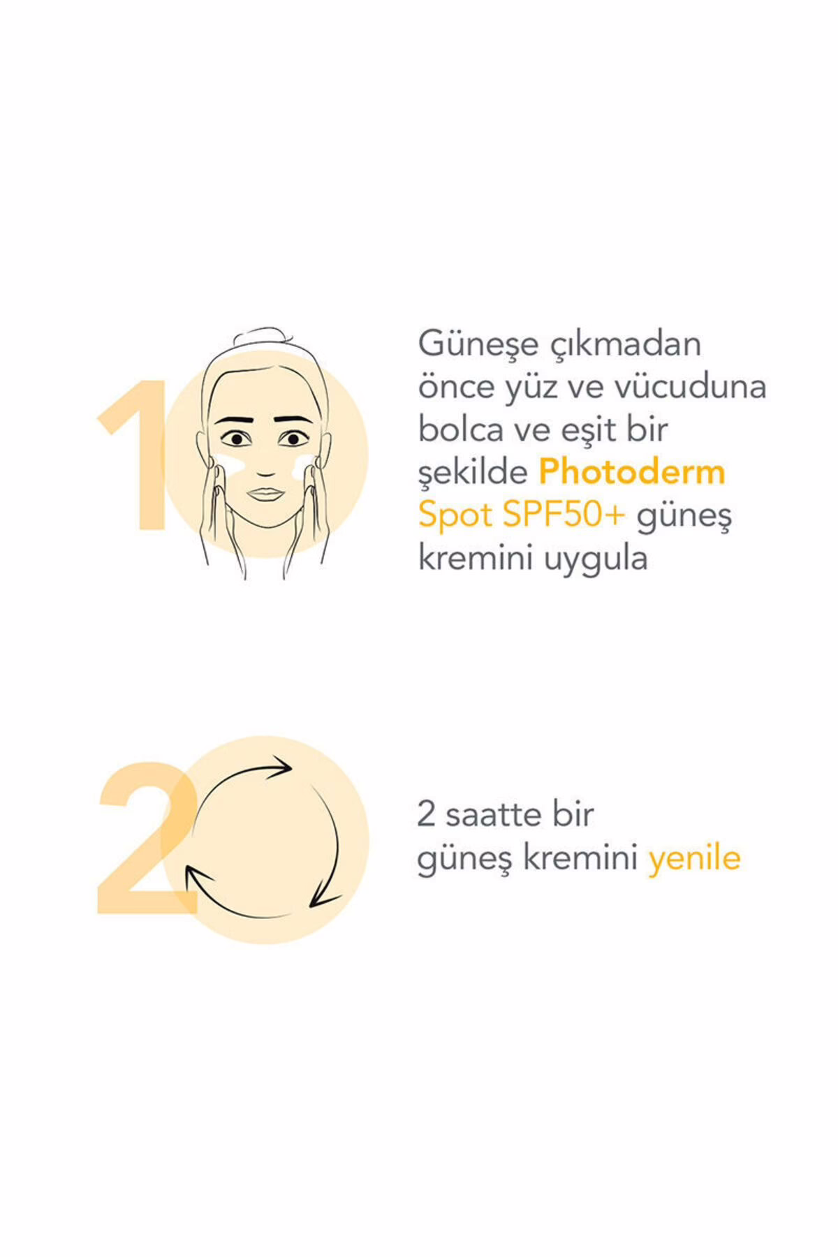 Photoderm Spot SPF50+ 150ml | Leke Karşıtı Yüksek Koruma Kremi 4 Photoderm Spot SPF50+ 150ml | Leke Karşıtı Yüksek Koruma Kremi