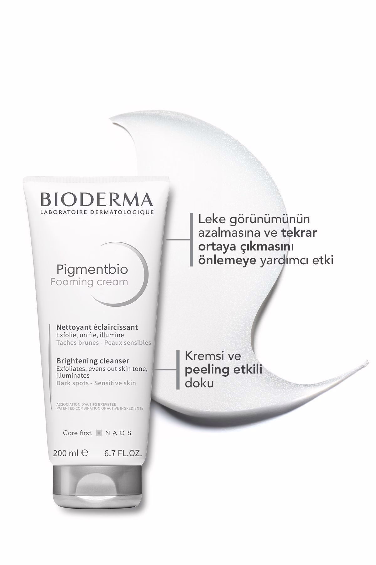 Pigmentbio Foaming Cream 200 ml | Peeling Etkili Yüz Temizleme Kremi 3 Pigmentbio Foaming Cream 200 ml | Peeling Etkili Yüz Temizleme Kremi