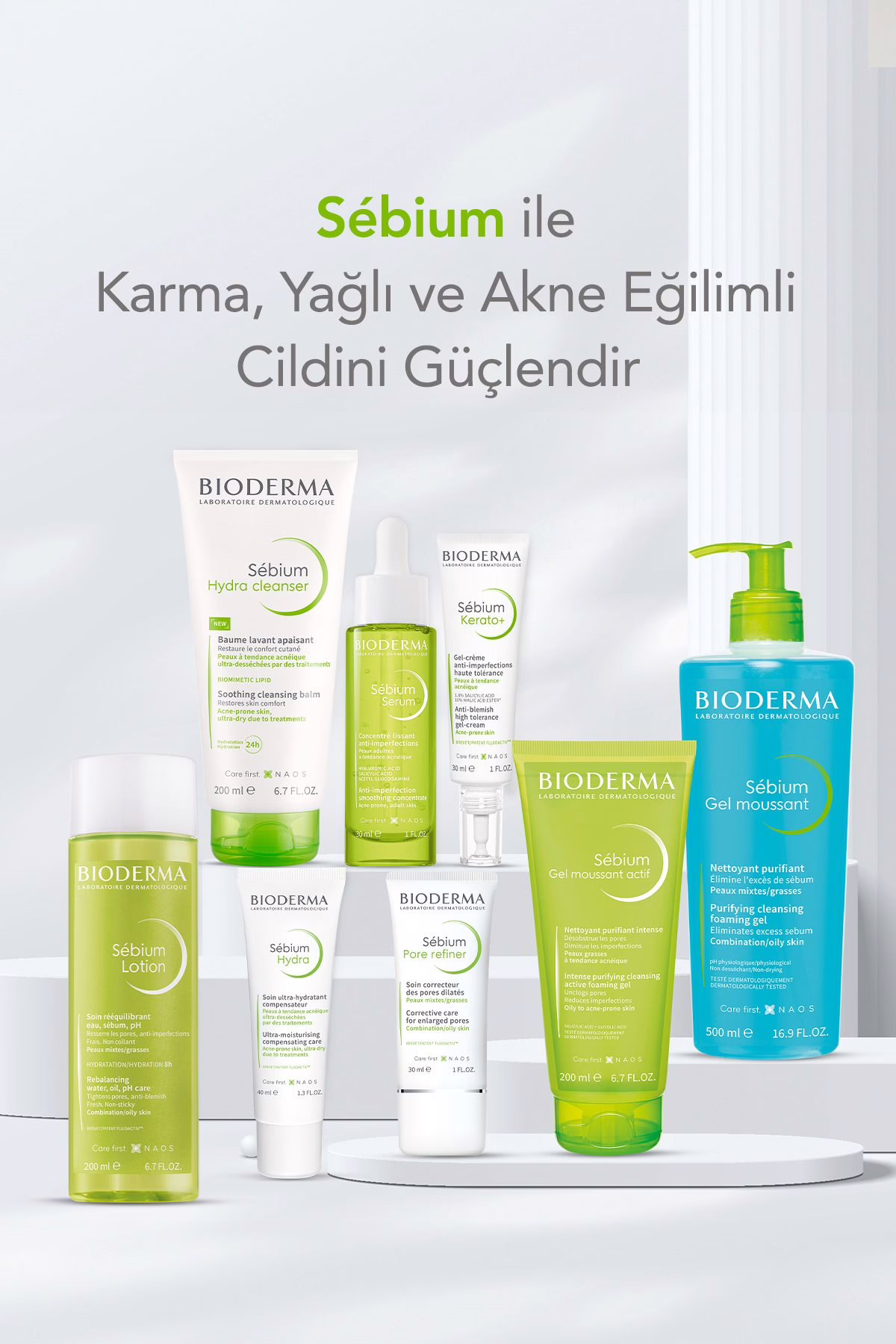 Sebium Serum 30 ml | Düzensiz Ciltler için Leke ve Gözenek Karşıtı Serum 4 Sebium Serum 30 ml | Düzensiz Ciltler için Leke ve Gözenek Karşıtı Serum