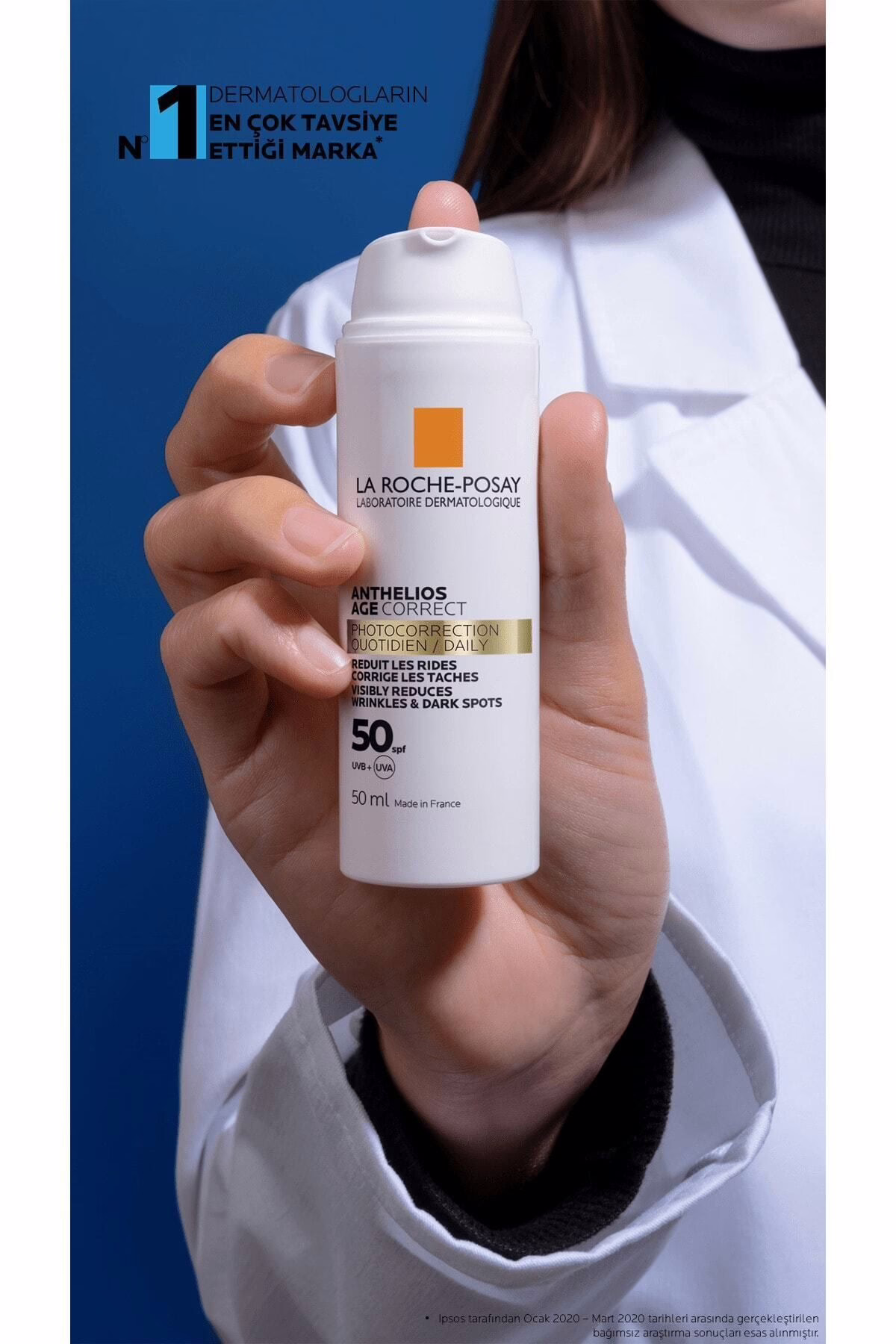 Anthelios Age Correct SPF50+ 50ml | Leke ve Kırışıklık Karşıtı Güneş Kremi 4 Anthelios Age Correct SPF50+ 50ml | Leke ve Kırışıklık Karşıtı Güneş Kremi