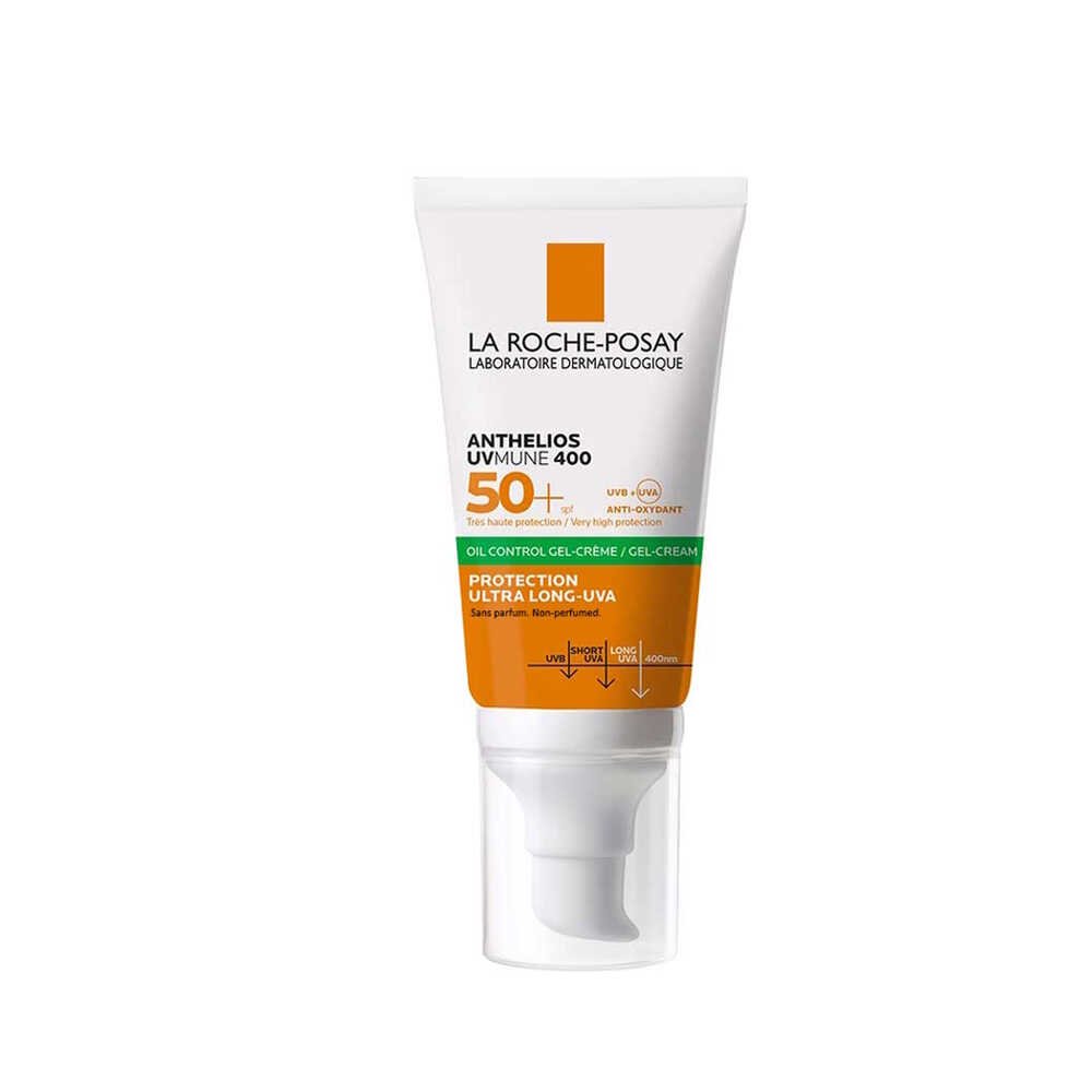 Anthelios Oil Control Gel Cream Spf50+ 50ml | Yağlı ve Karma Ciltler İçin Yüz Güneş Kremi