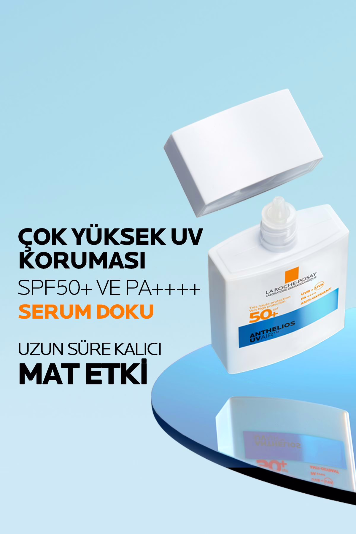 Anthelios UV Air SPF50+ 40 ml | Gün Boyu Güneş Kremi 4 Anthelios UV Air SPF50+ 40 ml | Gün Boyu Güneş Kremi
