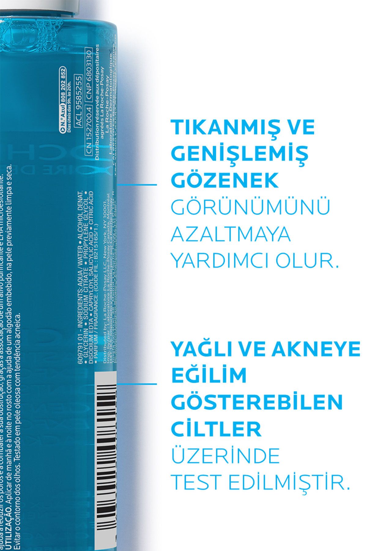 Effaclar Tonik 200ml | Yağlı Ve Akneye Eğilimli Ciltler İçin Salisilik Asit İçeren Tonik 4 Effaclar Tonik 200ml | Yağlı Ve Akneye Eğilimli Ciltler İçin Salisilik Asit İçeren Tonik