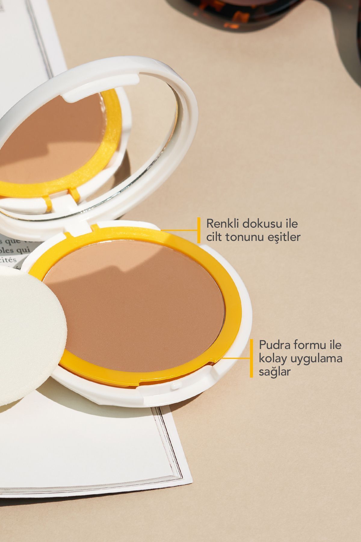 Photoderm Mineral Compact Light SPF50+ 10 gr | Kapatıcı Etkili Güneş Koruyucu Kompakt Pudra 4 Photoderm Mineral Compact Light SPF50+ 10 gr | Kapatıcı Etkili Güneş Koruyucu Kompakt Pudra