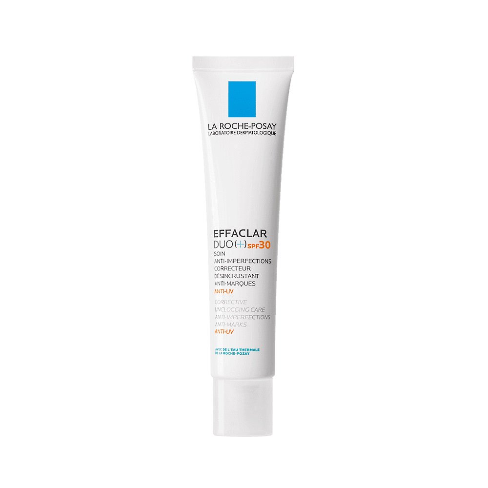 Effaclar Duo (+) SPF30 40 ml | Lekeli ve Akneli Ciltler İçin Nemlendiricili Güneş Kremi