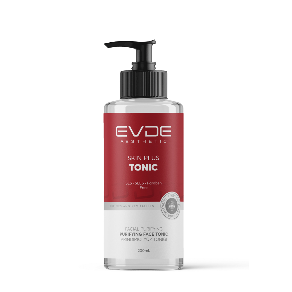 Evde Skin Plus Tonic | Arındırıcı ve Sakinleştirici Tonik 200ml.