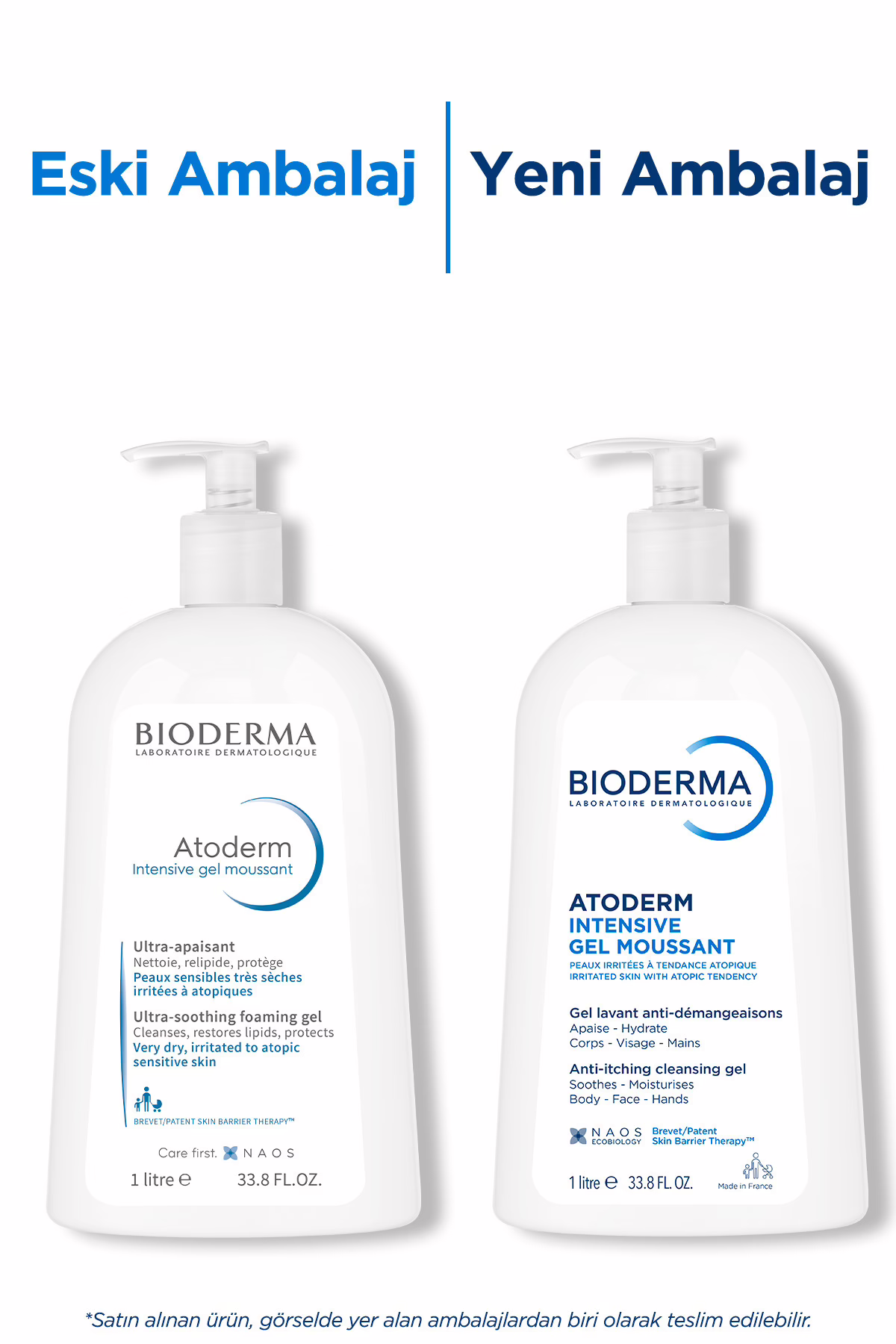 Bioderma Atoderm Intensive Foaming Gel 1 Lt. | Yüz ve Vücut Temizleme Jeli 2 Bioderma Atoderm Intensive Foaming Gel 1 Lt. | Yüz ve Vücut Temizleme Jeli