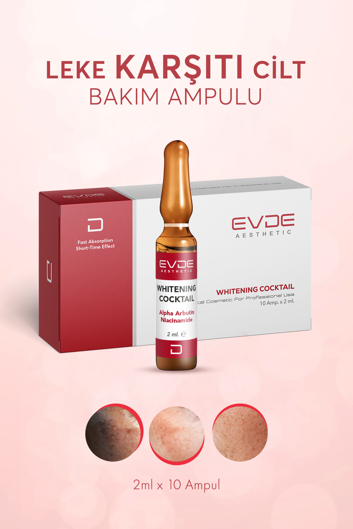 Whitening Cocktail Leke Görünümünü Azaltmaya Yardımcı Aydınlatıcı Serum 2ml x 10 2 Whitening Cocktail Leke Görünümünü Azaltmaya Yardımcı Aydınlatıcı Serum 2ml x 10