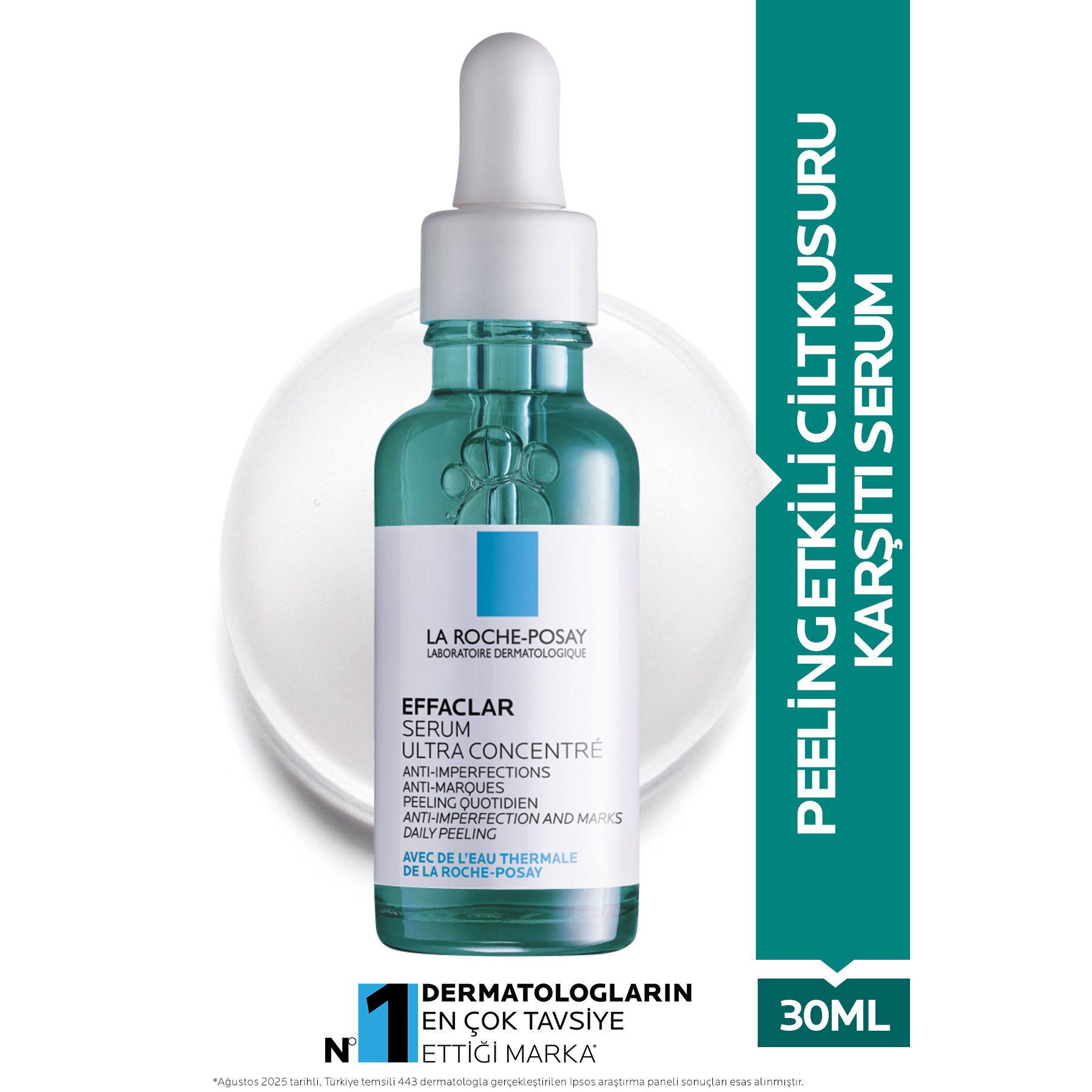 Effaclar Yağlı ve Akneye Eğilim Gösteren Ciltler için Peeling Etkili Leke Karşıtı Serum 1 Effaclar Yağlı ve Akneye Eğilim Gösteren Ciltler için Peeling Etkili Leke Karşıtı Serum