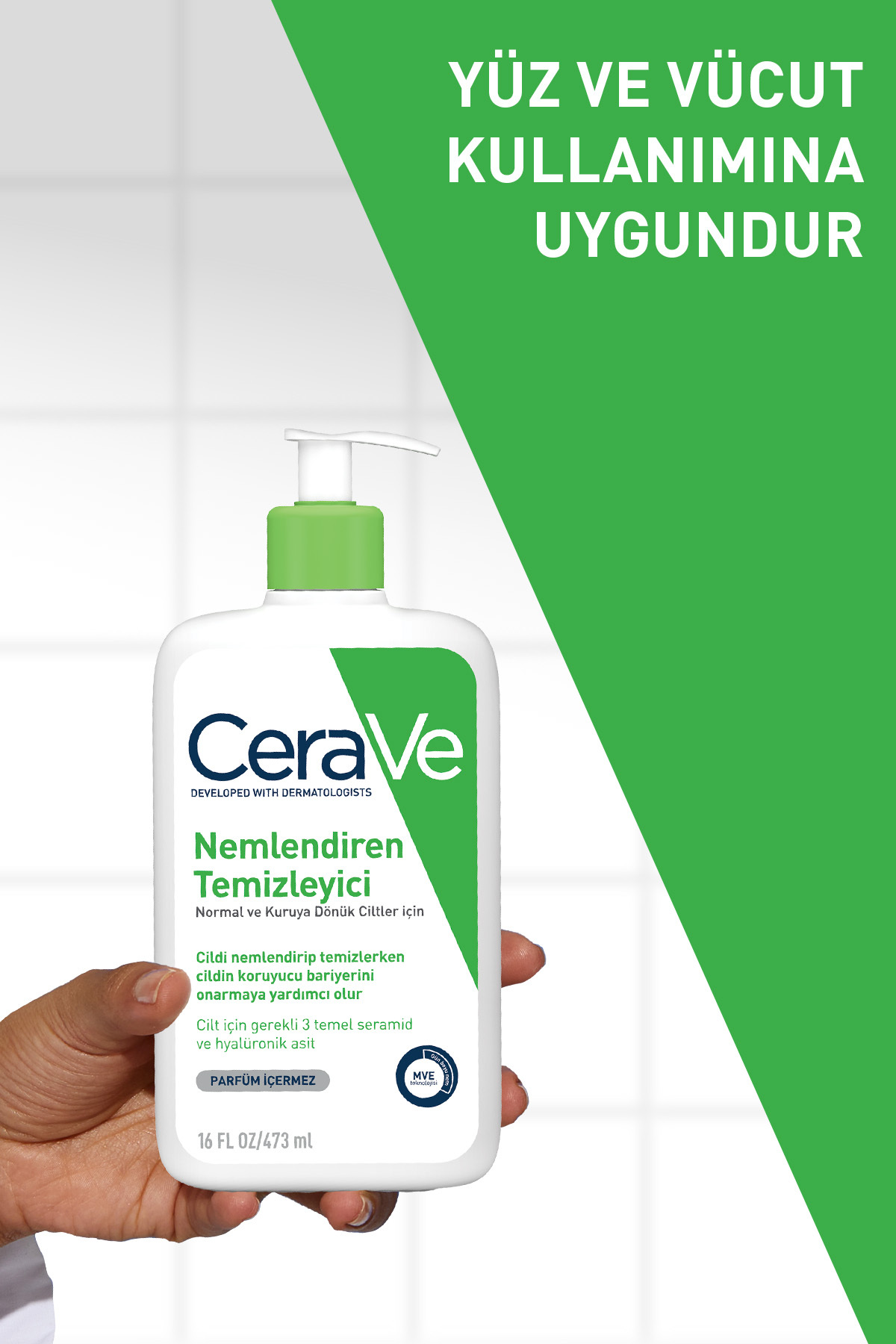 Normal Ve Kuru Ciltler İçin Nemlendiren Temizleyici 473ml 3 Normal Ve Kuru Ciltler İçin Nemlendiren Temizleyici 473ml