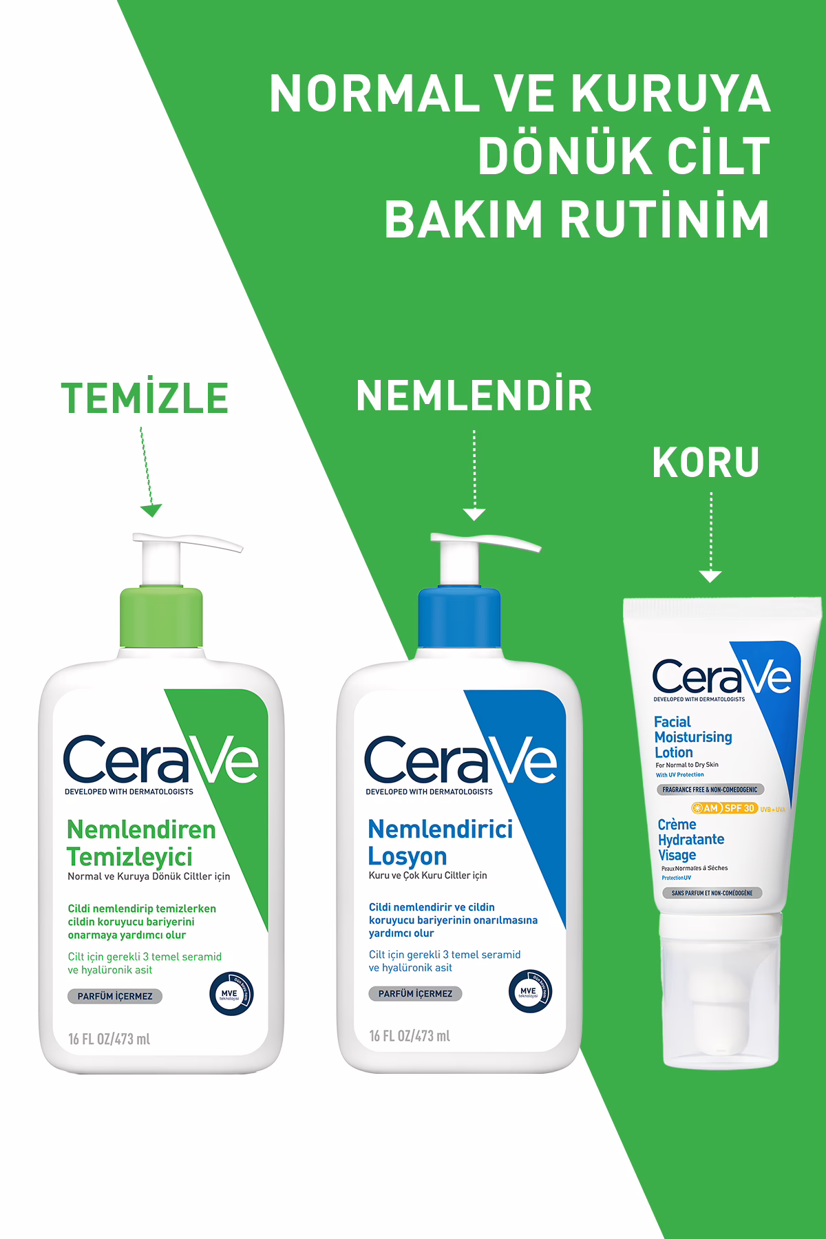 Normal Ve Kuru Ciltler İçin Nemlendiren Temizleyici 473ml 4 Normal Ve Kuru Ciltler İçin Nemlendiren Temizleyici 473ml
