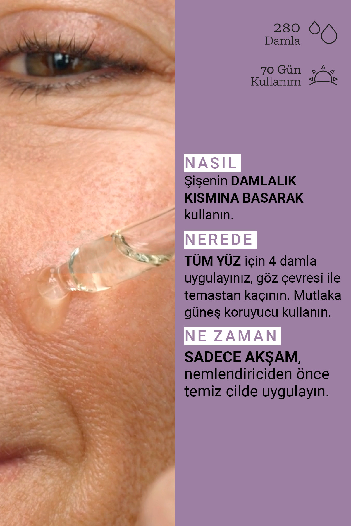 Pure Active Retinol %0,3 Kırışıklık Sarkma ve Yaşlanma Karşıtı Saf Cilt Serumu 15 ML 5 Pure Active Retinol %0,3 Kırışıklık Sarkma ve Yaşlanma Karşıtı Saf Cilt Serumu 15 ML - Görsel 5