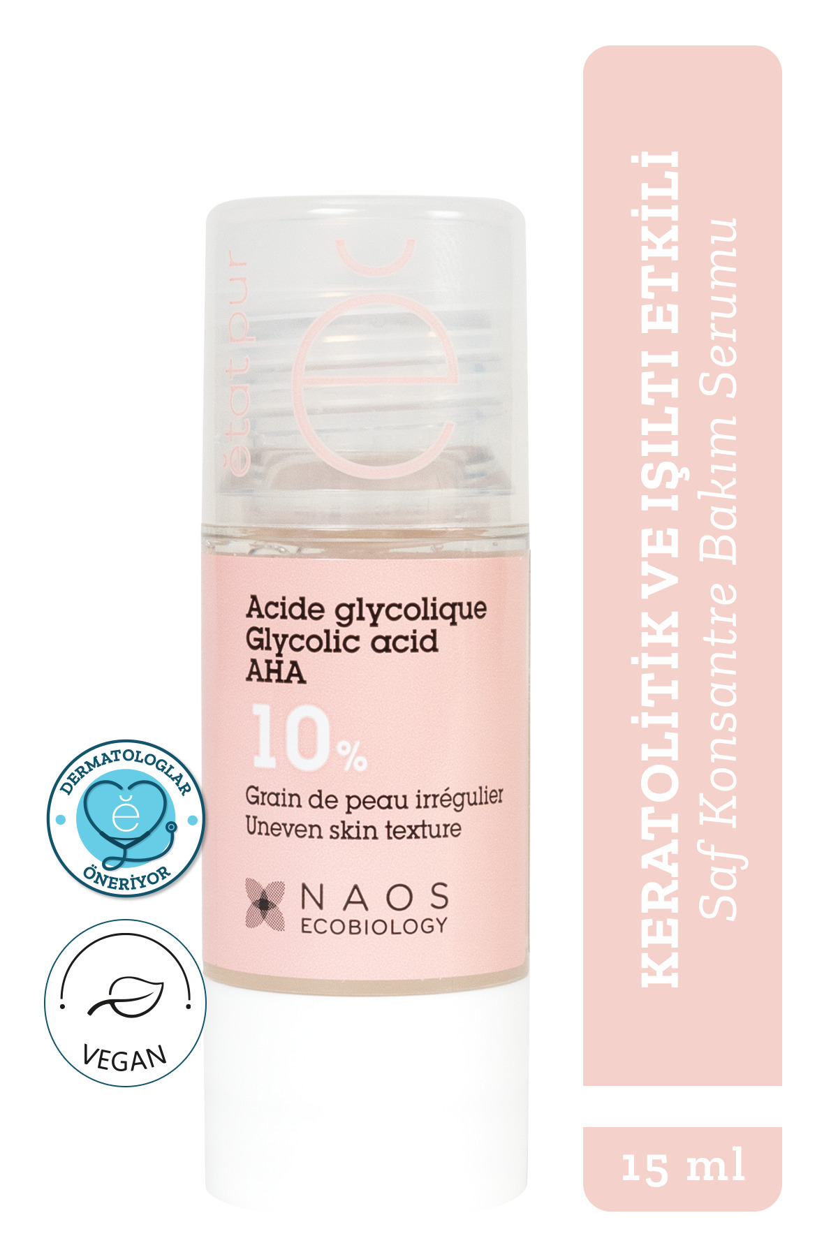 Pure Active Glikolik Asit Aha Peeling Cilt Yenileme Etkili Saf Konsantre Cilt Bakım Serumu 15 ml 1 Pure Active Glikolik Asit Aha Peeling Cilt Yenileme Etkili Saf Konsantre Cilt Bakım Serumu 15 ml