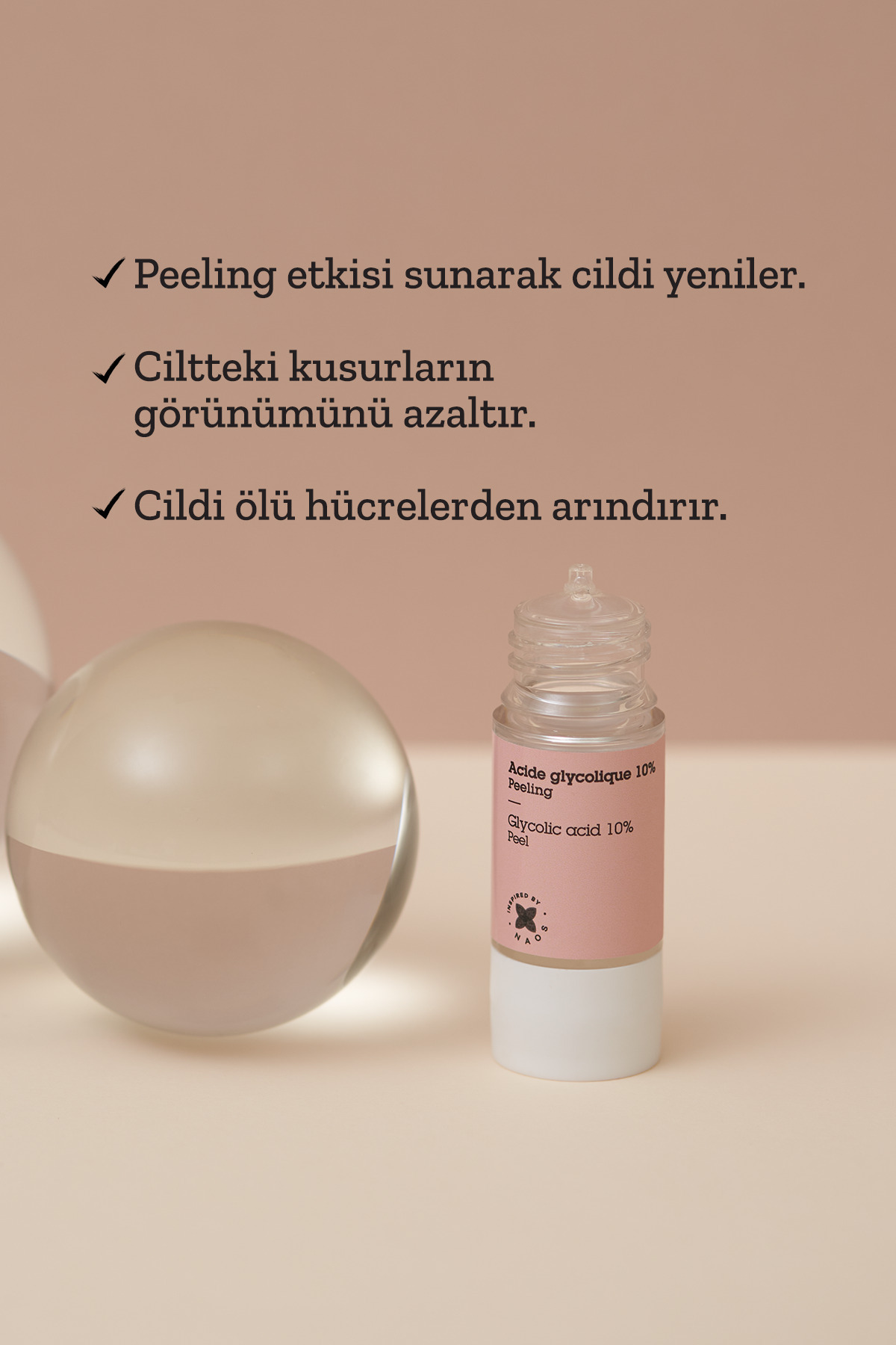Pure Active Glikolik Asit Aha Peeling Cilt Yenileme Etkili Saf Konsantre Cilt Bakım Serumu 15 ml 5 Pure Active Glikolik Asit Aha Peeling Cilt Yenileme Etkili Saf Konsantre Cilt Bakım Serumu 15 ml - Görsel 5