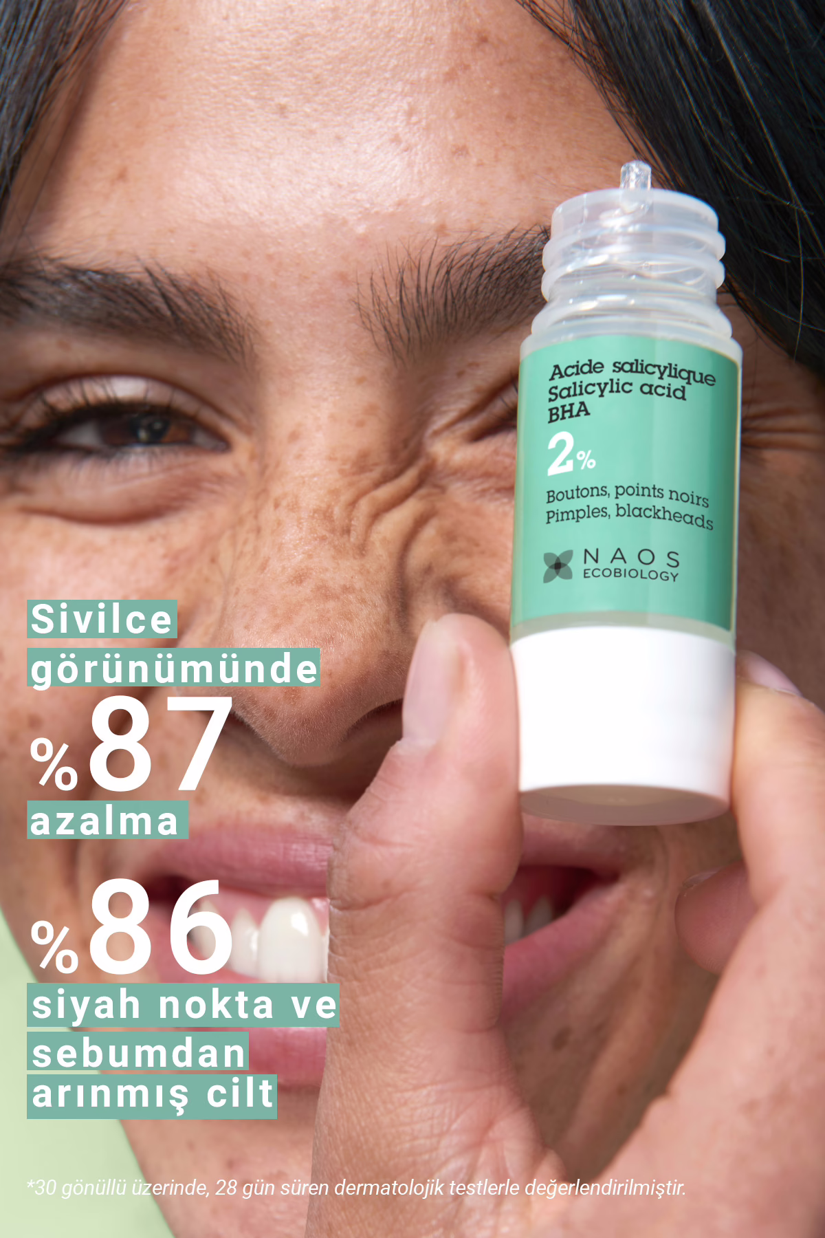 Pure Active Salisilik Asit BHA Sivilce Siyah Nokta Karşıtı Konsantre Bakım Serumu 15 mL Karma Yağlı 4 Pure Active Salisilik Asit BHA Sivilce Siyah Nokta Karşıtı Konsantre Bakım Serumu 15 mL Karma Yağlı