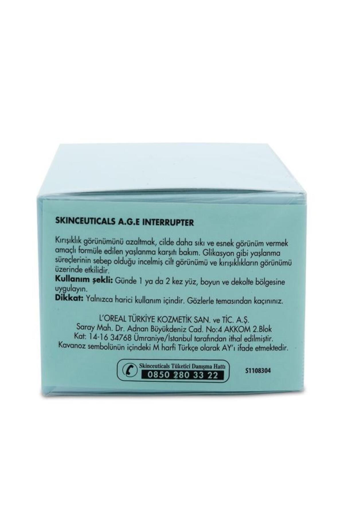 Skin Ceuticals A.g.e Interrupter Sıkılaştırıcı Bakım Kremi 48 ml 2 Skin Ceuticals A.g.e Interrupter Sıkılaştırıcı Bakım Kremi 48 ml - Görsel 2