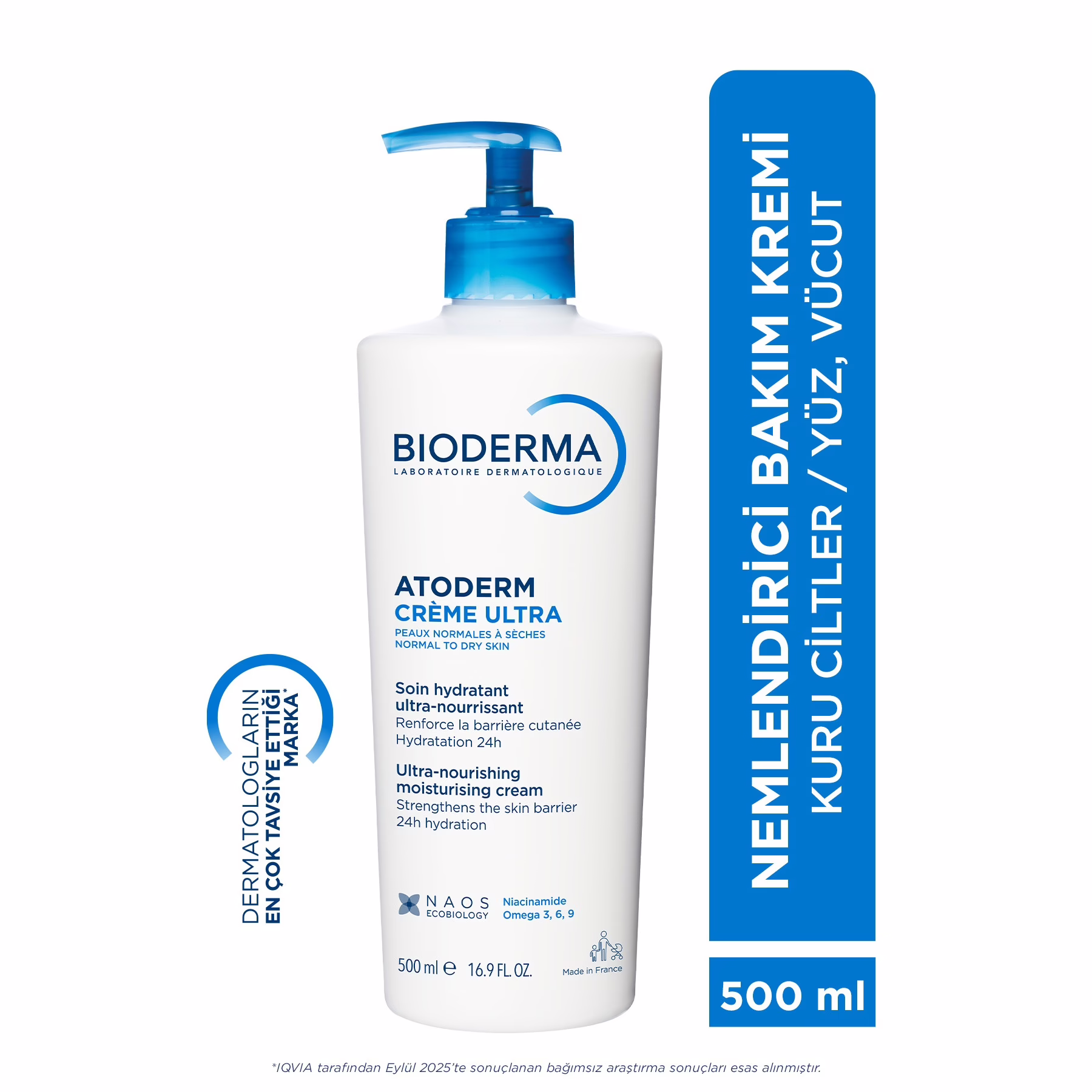 Atoderm Cream Ultra Normal ve Kuru Ciltler için Nemlendirici Yüz, Vücut Bakım Kremi 500 ml 1 Atoderm Cream Ultra Normal ve Kuru Ciltler için Nemlendirici Yüz, Vücut Bakım Kremi 500 ml