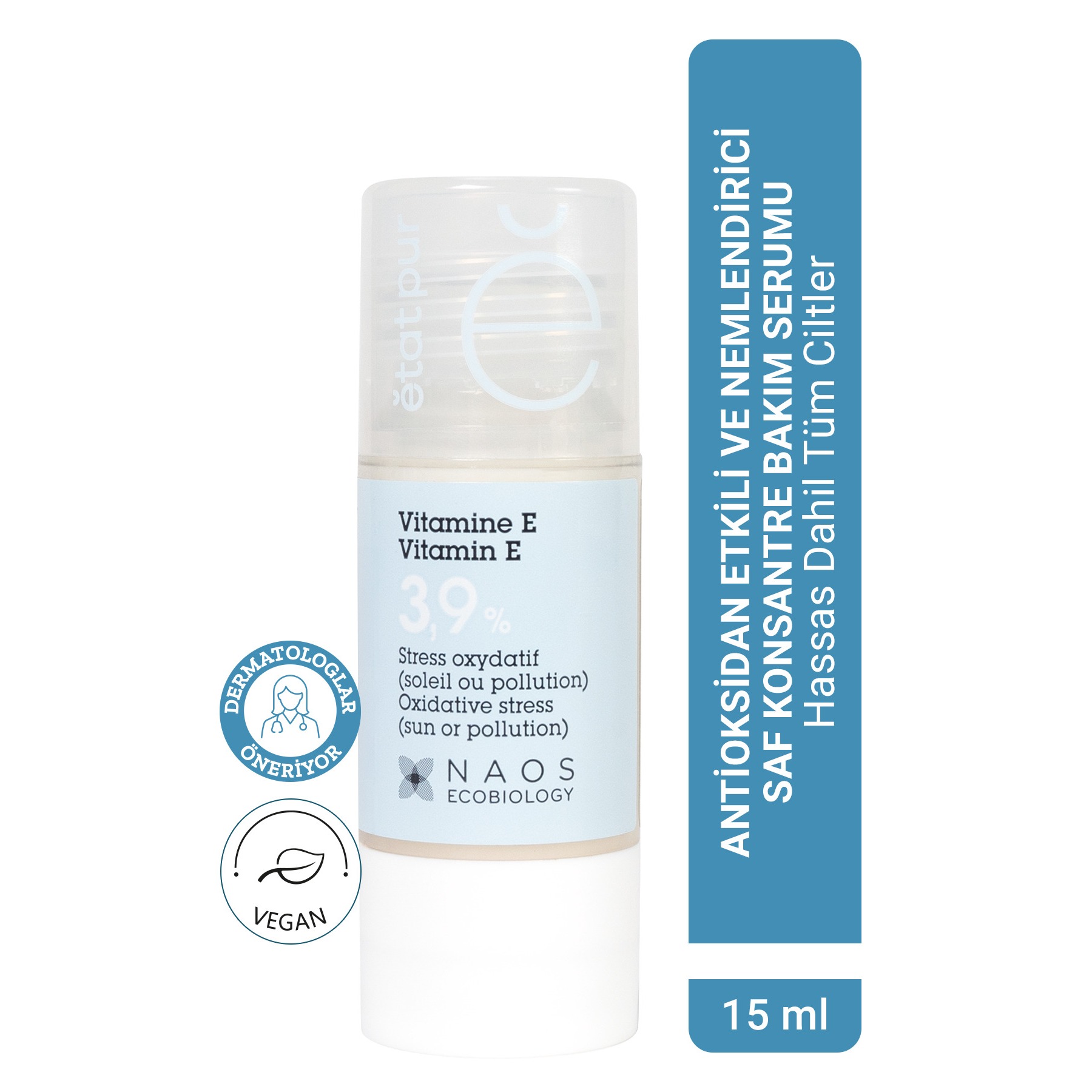 Pure Active E Vitamini Antioksidan Etkili, Nemlendirici, Cilt Yenileyici Saf Cilt Serumu 15 ML 1 Pure Active E Vitamini Antioksidan Etkili, Nemlendirici, Cilt Yenileyici Saf Cilt Serumu 15 ML