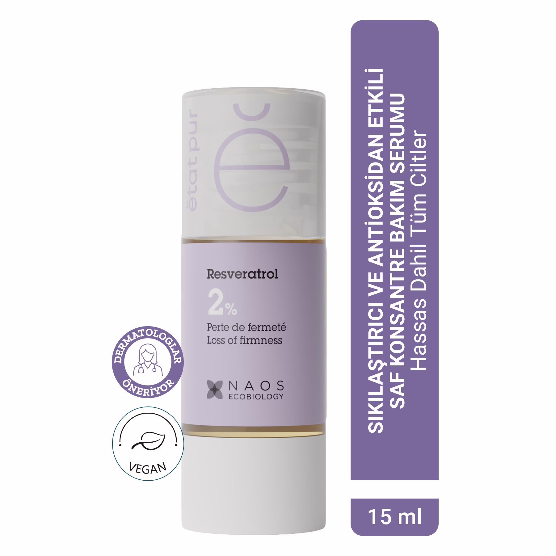 Pure Active Resveratrol Yaşlanma Karşıtı & Sıkılaştırıcı Etkili Antioksidan Saf Cilt Serumu 15 ML 1 Pure Active Resveratrol Yaşlanma Karşıtı & Sıkılaştırıcı Etkili Antioksidan Saf Cilt Serumu 15 ML