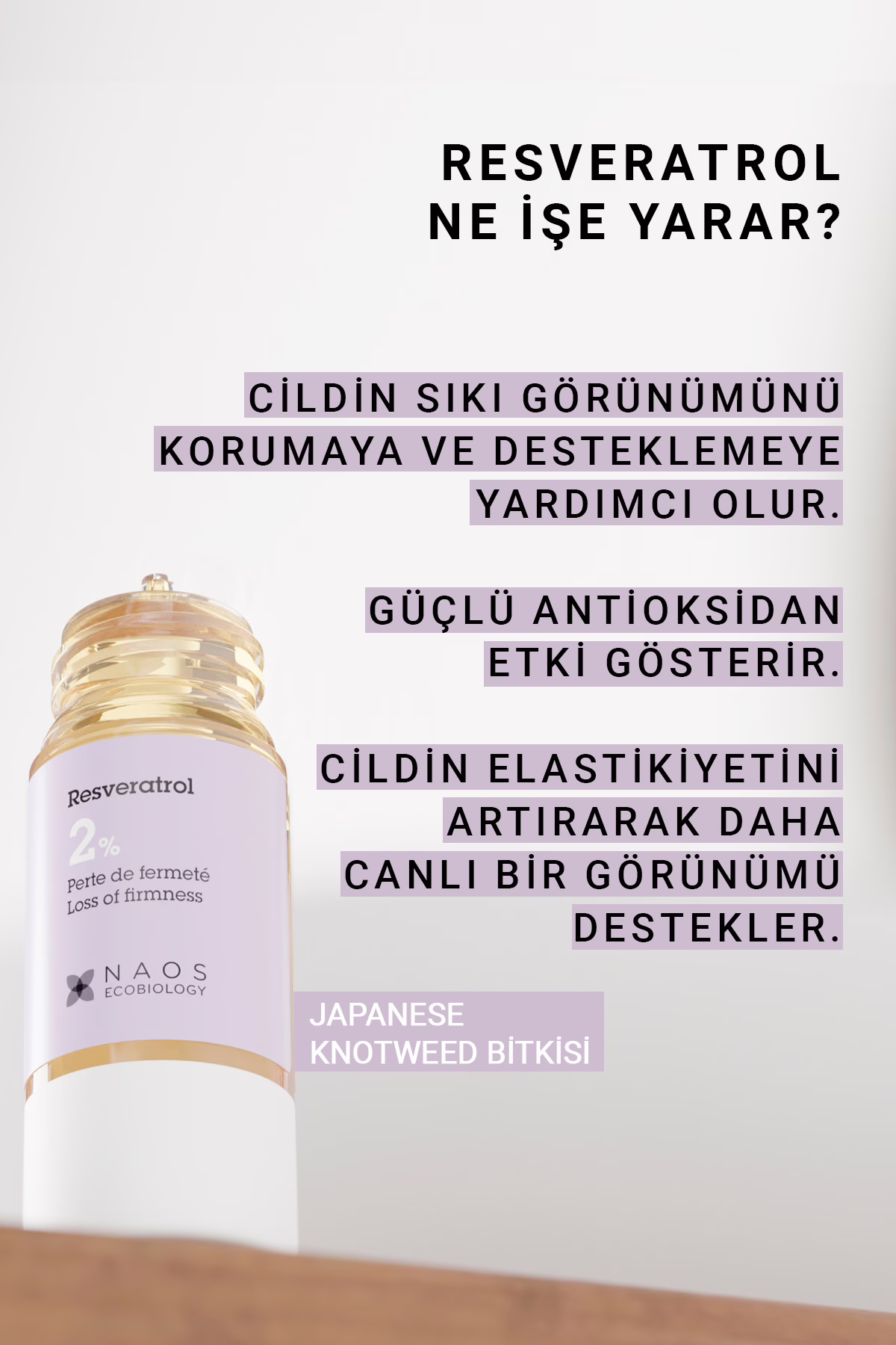 Pure Active Resveratrol Yaşlanma Karşıtı & Sıkılaştırıcı Etkili Antioksidan Saf Cilt Serumu 15 ML 2 Pure Active Resveratrol Yaşlanma Karşıtı & Sıkılaştırıcı Etkili Antioksidan Saf Cilt Serumu 15 ML