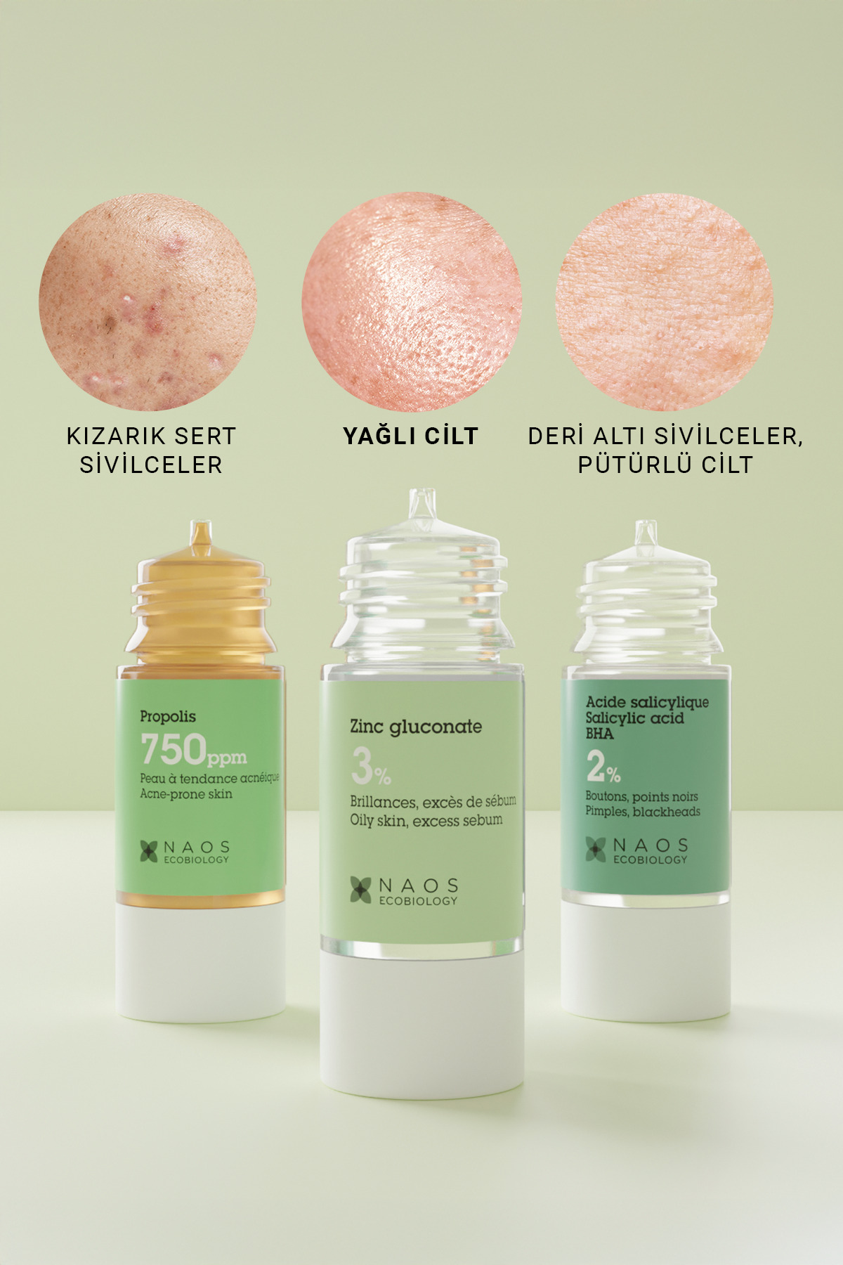 Pure Active Çinko Glukonat İstenmeyen Parlama Karşıtı Sebum Dengeleyici Saf Cilt Serumu 15 ML 5 Pure Active Çinko Glukonat İstenmeyen Parlama Karşıtı Sebum Dengeleyici Saf Cilt Serumu 15 ML