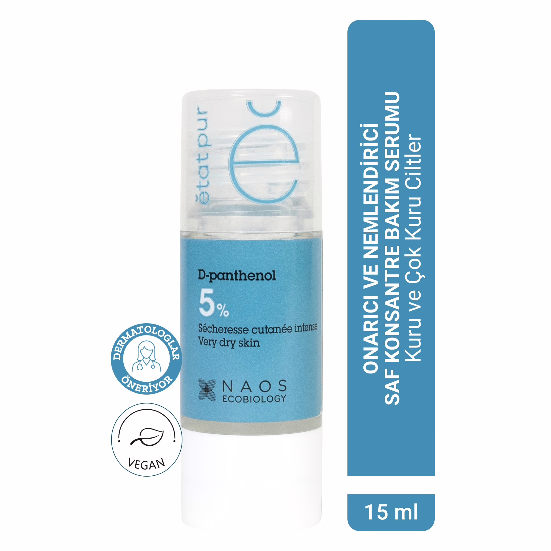 Pure Active D-Panthenol Kuru Ciltler İçin Nemlendirici ve Bariyer Onarıcı Saf Cilt Serumu 15 ML 1 Pure Active D-Panthenol Kuru Ciltler İçin Nemlendirici ve Bariyer Onarıcı Saf Cilt Serumu 15 ML