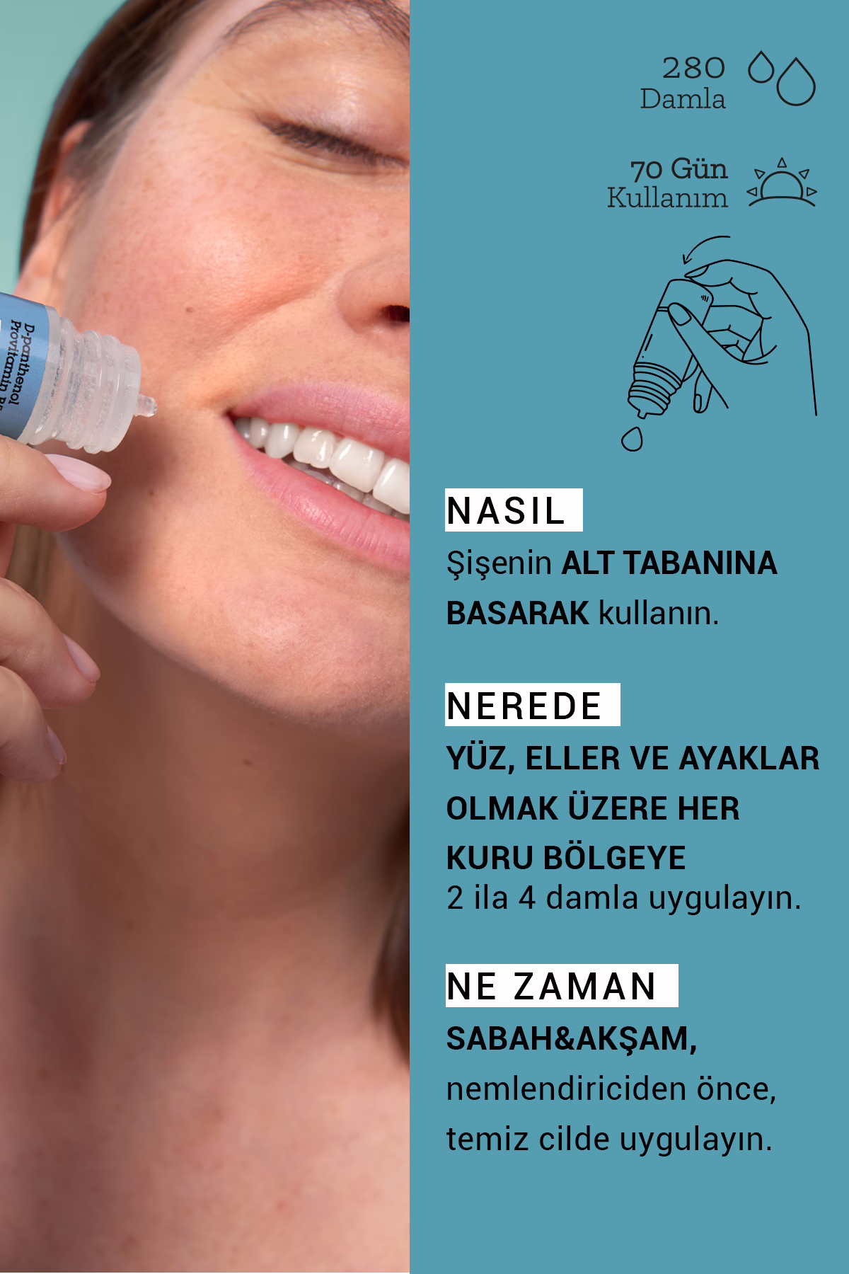 Pure Active D-Panthenol Kuru Ciltler İçin Nemlendirici ve Bariyer Onarıcı Saf Cilt Serumu 15 ML 4 Pure Active D-Panthenol Kuru Ciltler İçin Nemlendirici ve Bariyer Onarıcı Saf Cilt Serumu 15 ML