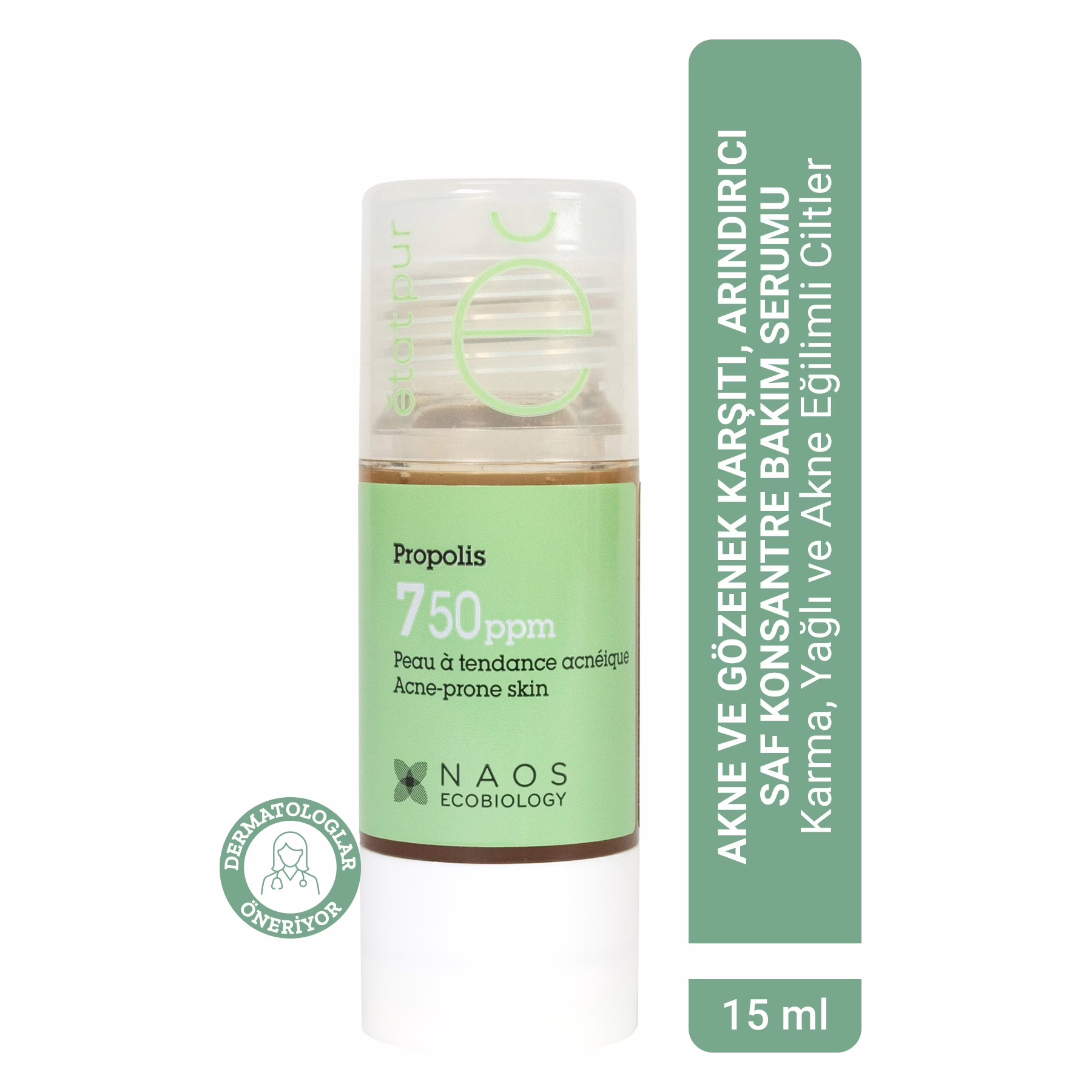 Pure Active Propolis Akne Karşıtı Antienflamatuar & Yatıştırıcı Etkili Saf Cilt Serumu 15 ML 1 Pure Active Propolis Akne Karşıtı Antienflamatuar & Yatıştırıcı Etkili Saf Cilt Serumu 15 ML