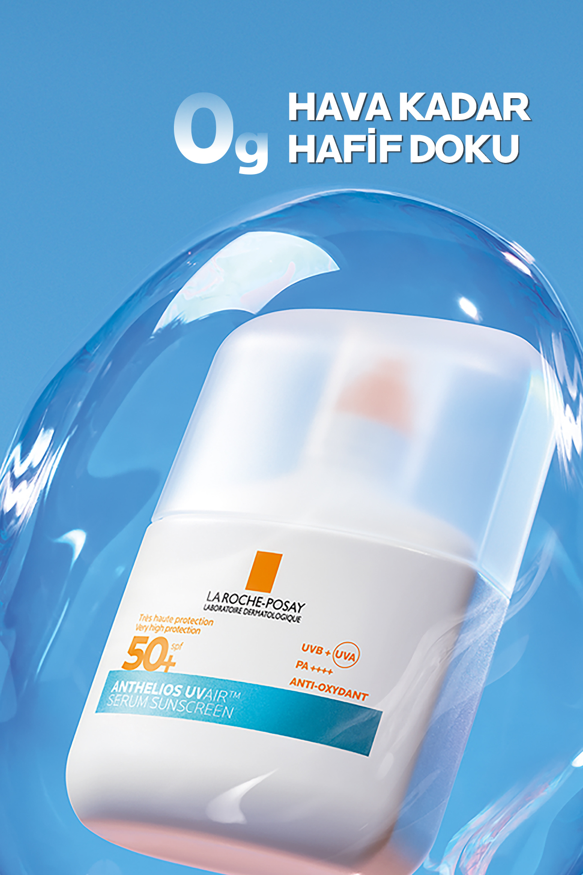 Anthelios UV Air SPF50+ Ultra Güçlü Güneş Koruyucu Serum 50 ml 2 Anthelios UV Air SPF50+ Ultra Güçlü Güneş Koruyucu Serum 50 ml - Görsel 2