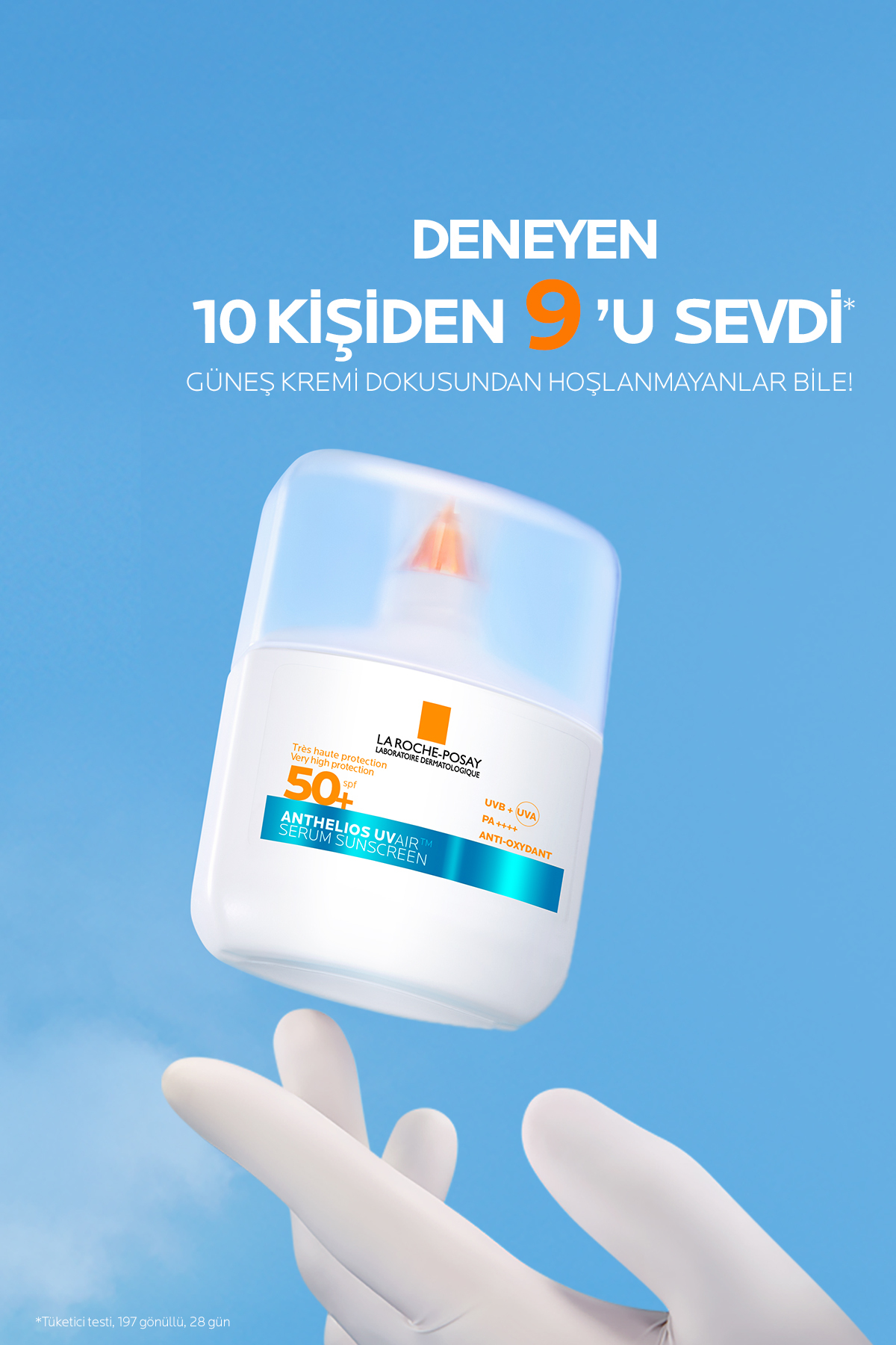 Anthelios UV Air SPF50+ Ultra Güçlü Güneş Koruyucu Serum 50 ml 3 Anthelios UV Air SPF50+ Ultra Güçlü Güneş Koruyucu Serum 50 ml - Görsel 3