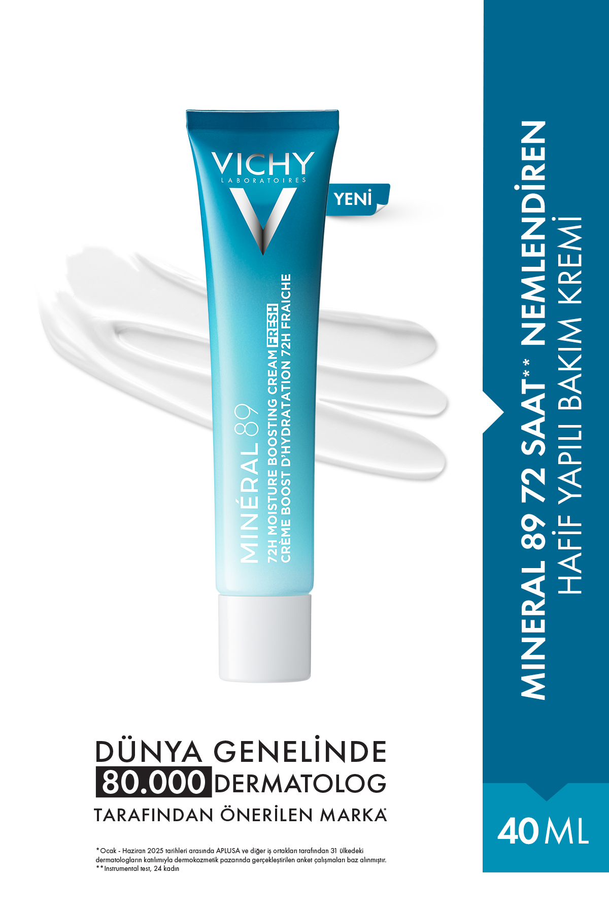Mineral89 72 Saat Nemlendiren Hafif Yapılı Yüz Bakım Kremi 40 ml 1 Mineral89 72 Saat Nemlendiren Hafif Yapılı Yüz Bakım Kremi 40 ml