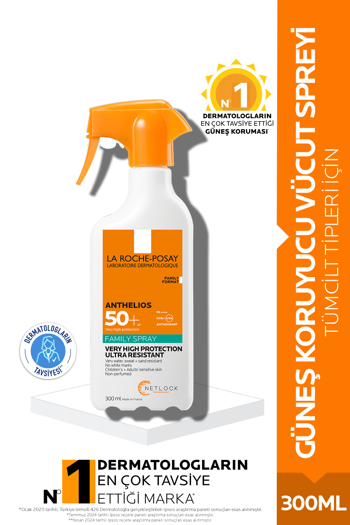 Anthelios Family Spray Spf50 300 ml 1 Anthelios Family Spray Spf50 300 ml
