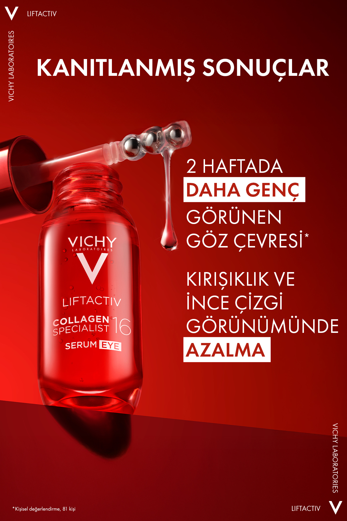 Liftactiv Collagen Specialist 16 Tüm Ciltler Tipleri İçin Göz Bakım Serumu 15ml 3 Liftactiv Collagen Specialist 16 Tüm Ciltler Tipleri İçin Göz Bakım Serumu 15ml - Görsel 3