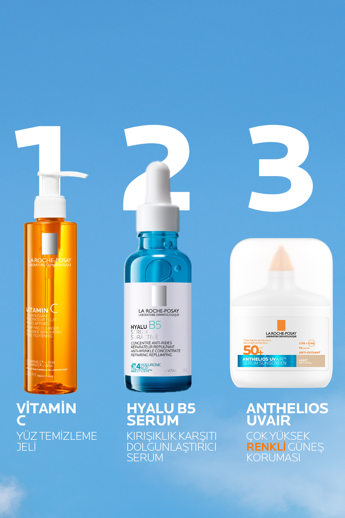 Anthelios UVAIR SPF50+ Aydınlık Görünüm Veren Ultra Güçlü Renkli Güneş Koruyucu Serum 50 ml 5 Anthelios UVAIR SPF50+ Aydınlık Görünüm Veren Ultra Güçlü Renkli Güneş Koruyucu Serum 50 ml - Görsel 5