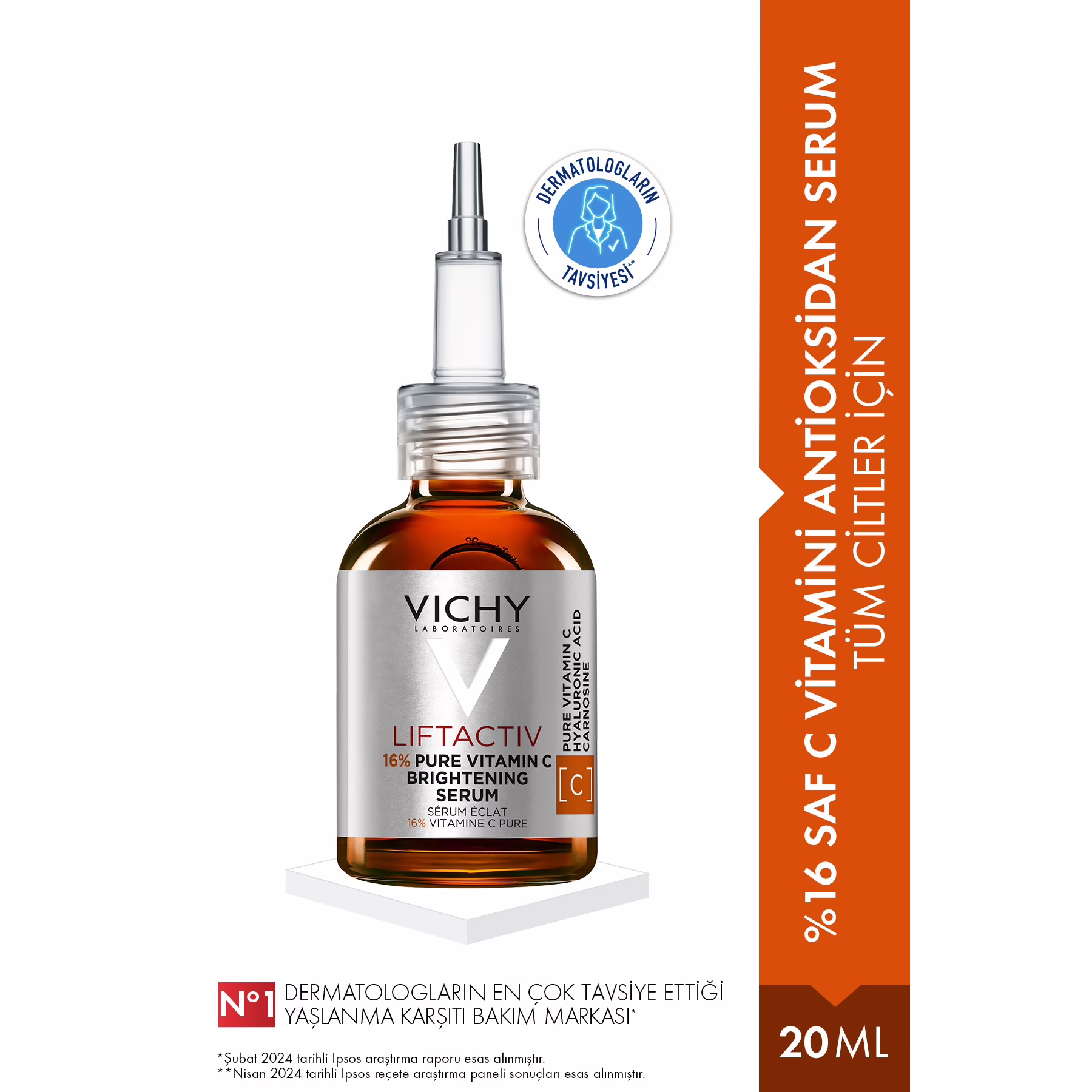 Liftactiv Supreme Saf C Vitamini Aydınlatıcı Antioksidan Serum 20 Ml 3337875796583 1 Liftactiv Supreme Saf C Vitamini Aydınlatıcı Antioksidan Serum 20 Ml 3337875796583