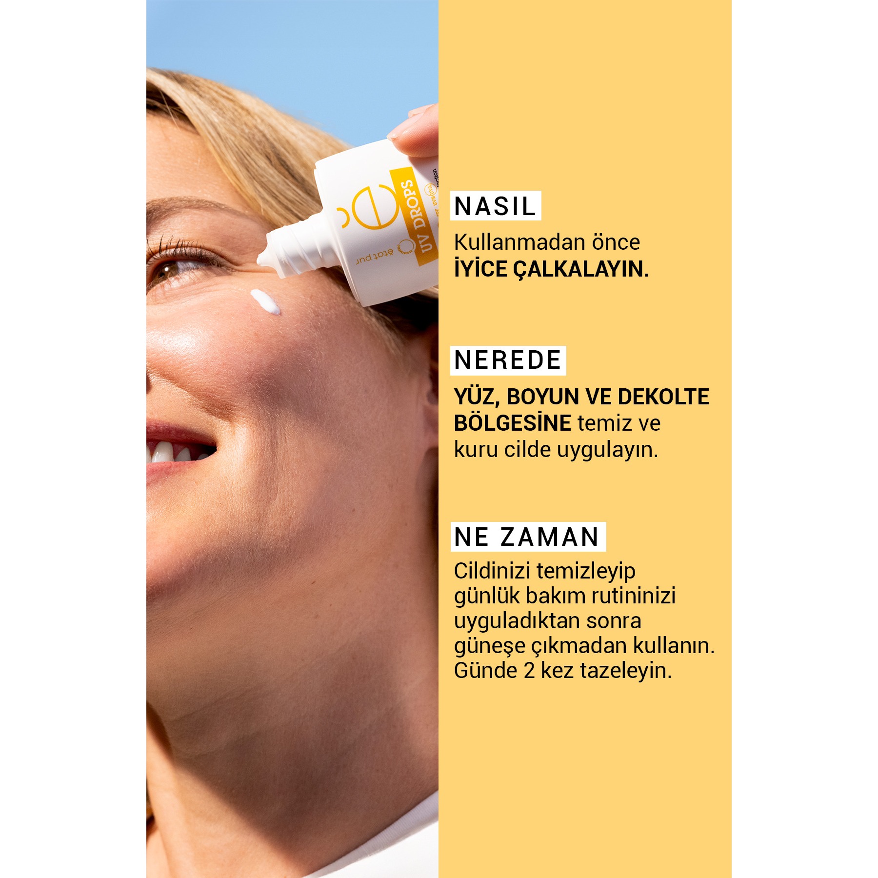 UV DROPS 0 Mineral Filtreli Hassas & Tüm Ciltler Güneş Kremi SPF30 30 gr 2 UV DROPS 0 Mineral Filtreli Hassas & Tüm Ciltler Güneş Kremi SPF30 30 gr - Görsel 2