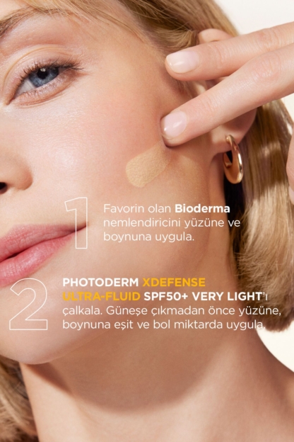Photoderm XDefense Spf50+ Tüm Cilt Tipleri Antioksidan Etkili Renkli Güneş Kremi Very Light 40 ml - Görsel 5