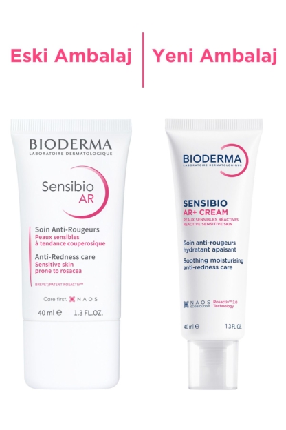 Sensibio AR+ Rozasea Eğilimli Hassas Ciltler için Kızarıklık Karşıtı Nemlendirici Bakım Kremi 40 ml - Görsel 2