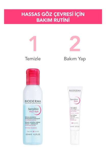 Sensibio Eye+ Hassas Göz Çevresi Koyu Halka ve Kırışıklık Karşıtı Nemlendirici Göz Bakım Kremi 15 ml - Görsel 5