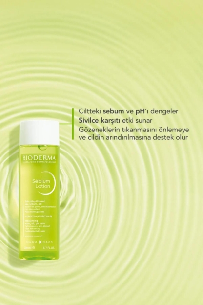 Sebium Lotion Gözenek Sıkılaştırıcı, Siyah Nokta Karşıtı Arındırıcı Salisilik Asit Tonik 200 ml - Görsel 3