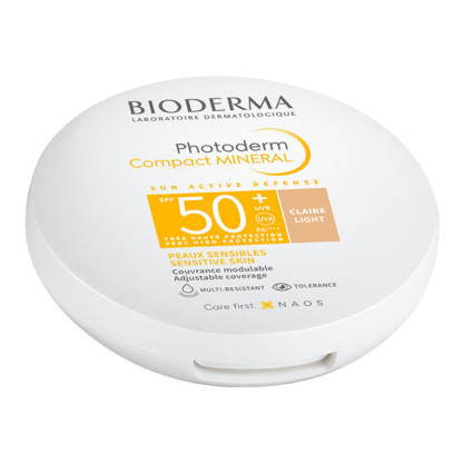 Photoderm Mineral Compact Light SPF50+ Kapatıcı Etkili Güneş Koruyucu Kompakt Pudra 10 gr